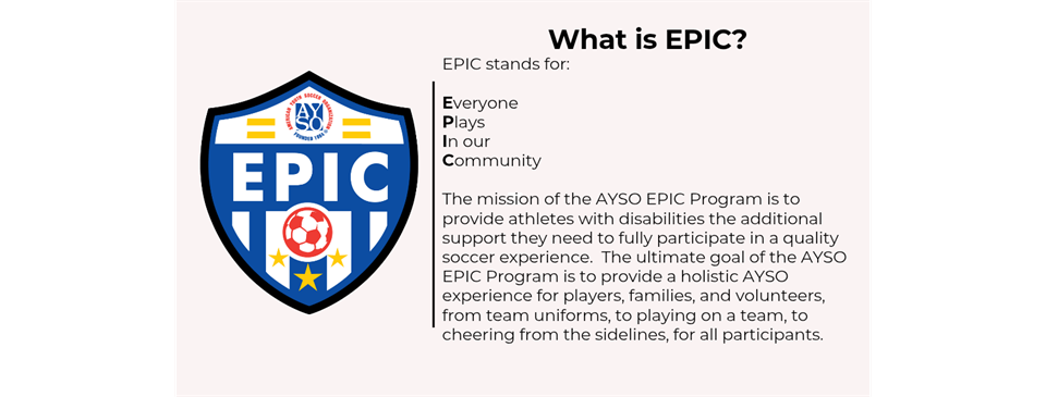 Everyone Plays. Everyone Belongs. Everyone’s EPIC