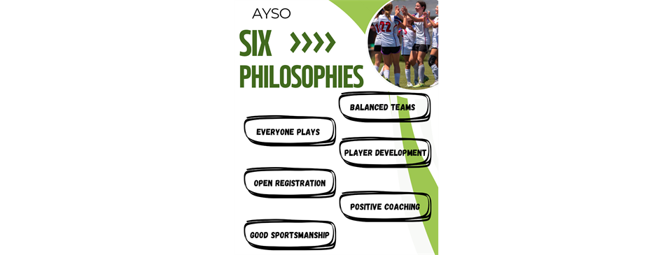 AYSO - Built on Six. Played with Heart.